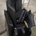 KEIKI Zero Gravity Massage Chair Recliner with 10 Massage Rollers, Full Body Air Pressure Therapy, Heated Lumbar & Leg, Foot & Calf Massage, Bluetooth Audio, Adjustable Intensity, PU Leather, Black