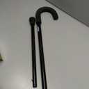 DMI Deluxe Adjustable Cane with Comfort Grip Handle and Strap, Black