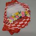 Hsei 25 Pcs Mothers Day Zipper Bags Treat Bags Resealable Happy Mother's Day Plastic Clear Sealing Pouches with Handle for Moms Party Goodie Candy Cookie Gift Supplies