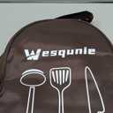 Wesqunie Camp Kitchen Organizer, Multi-Pocket Camping Cooking Utensils Bag, Waterproof Portable Storage for BBQ Outdoor Cooking Essentials