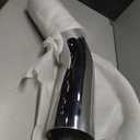 Universal 4" to 6" Exhaust Elbow Pipe with Steel Clamp - Silver Chrome or Black Painted for Car, Truck & Diesel