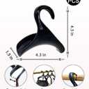 Bag Hanger, Purse Holder for Closet Black Backpack Hanger Hook for Organizer Storage Purses Tote Bag Backpacks Handbags(10 Pack)