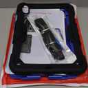 Ambison Case for iPad (A16) 11th/10th Generation 11''/10.9'' 2025/2022, [Kid Proof] Full Body Protective Case with 9H Tempered Glass Screen Protector, 360 Rotatable Kickstand & Hand Strap (Blue)