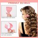 7 Pcs Root Lifting Hair Clips for Thick & Thin Hair, Volumizing Claw Clamps for Women Bounce Curly Hair Lift