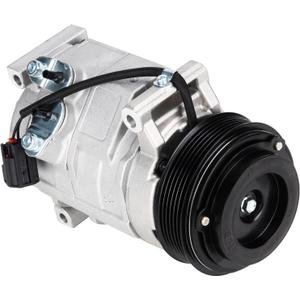 Air Conditioner AC Compressor With Clutch 3.6 3.6l for GMC ACadia 2007-2012, for Buick Enclave 2008-2012, for Chevy Traverse 09 10 11 12, for Saturn Outlook 2007 2008 2009 2010 3.6