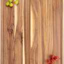 24 Inch XXL Countertop Cutting Boards, Extra Large Chopping Board for Kitchen, Butcher Block Carving Board for BBQ, Turkey, Meat, Large Charcuterie Board with Handles, Juice Groove