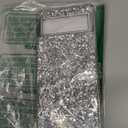 Compatible with Google Pixel 7 Case Glitter Shockproof,for Google Pixel 7 Phone Case Bling Sparkly Soft TPU and PC Silicone Shiny Girl Women Thin Protective Cover (Silver)