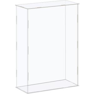 MECCANIXITY Acrylic Display Case Box Clear Dustproof Protection Showcase 10x4.3x14.1 Inch for Collectibles Display