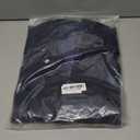 Mens Double Breasted Classic Vests Groomsman Wedding Waistcoat Wide Lapel Suede Leather Casual Business Vest for Men (4X-Large, Navy Blue)