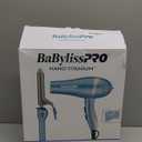 BaBylissPRO Nano Titanium Professional Lightweight Ionic Hair Dryer and 1" Spring Curling Iron