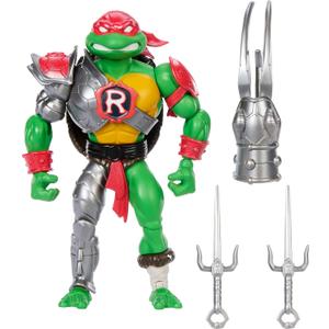 Masters of the Universe Origins Turtles of Grayskull Raphael Reptile Wars Posable Action Figure, Teenage Mutant Ninja & Motu Crossover Hero Raph Toy
