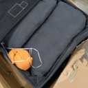 YOPTO 127" Modular Sectional Sofa with Movable Ottoman&Nailhead Trim Armrest,L-Shape Convertible Couch W/Cup Holder,USB Port&Hidden Storage Box,7 Seat Chenille Sectionals,6 Pillow,for Living Room,Gray