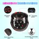 Color Gradient Adjustable Bike Helmet with Knee and Elbow Pads - Kids Toddler Boys and Girls Skateboard Helmet for Ages 3-14 | Ideal for Riding, Scooters, Inline Skating, Longboarding, Roller Skating