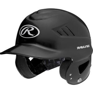 Rawlings | COOLFLO Batting Helmet | 6 1/2" - 7 1/2" One Size Fits Most | Multiple Colors/Facemask Option (Black)