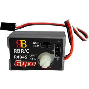 Mini Gyro Module for RC Cars Drift Drive, Automatic Stability Control Gyro Sensitivity R484 Mini RC Car Gyro Stabilizer 4-6V Analog SMM System for WPL D12