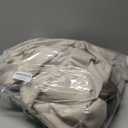 Amazon Basics 2-Seater Deep Lounge Sofa, Outdoor Couch and Patio Furniture Cover, Waterproof, Anti-UV, Water Resistant, Durable, Beige/Tan