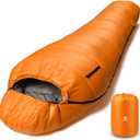 Bessport Mummy Sleeping Bag | 15-45 Extreme 3-4 Season Sleeping Bag for Adults Cold Weather Warm and Washable, for Hiking Traveling & Outdoor Activities