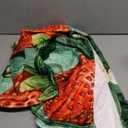 Mounidso Strawberry Blanket, Strawberry and Blossoms Themed Flannel Blanket Gifts for Women, Soft Warm Lightweight Blankets for Living Room Home Travel Decor 50" x 60"