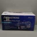 AQUASTRONG In/Above Ground Pool Pump, High Flow (with Timer, 1.5HP, 8100 GPH, 115V) (with Timer+115V, 1.5hp)