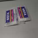 3 x MEFA 15 Sizes Short Coffin Nail Tips - 300 Pcs Half Matte Full Cover Press on Nails, Pre-shape Gel Nail Tips for Nail Extension Home DIY Salon Manicure