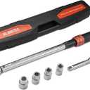 6-Piece 1-1/2" Drive Click Torque Wrench Set