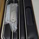 18 Inch Bathroom Towel Rack Towel Bar Towel Shelf Brushed Nickel Stainless Steel and Zinc Alloy Wall Mount 1pc for House Lavatory and Hotel