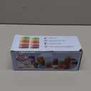 AOZITA 10 WIDE Mouth & 10 REGULAR Mouth Mason Jar Lids - 20 Pack Food Grade Plastic Mason Jar Caps for Ball, Kerr and More Canning Jars - Leakproof & Dishwasher Safe - Multicolor