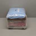 Kinlop Fleece Blanket Bulk 60 x 50 Inch Soft Lightweight Fleece Cozy Blanket Warm Throw Plush Pet Throw for Bed Couch Sofa Home Office Wedding Gifts Travel Camping(Elegant Color,40 Packs)