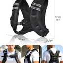 Henkelion Weighted Vest Weight Vest for Men Women Kids Weights Included, Body Weight Vests Adjustable for Running, Training Workout, Jogging, Walking