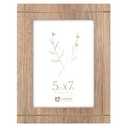 Amazon.com - Malden International Designs 5x7 Natural Pine Wood with Gold Stripe Inlay Picture Frame