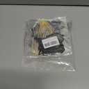 2 x Ercadio 24 PCS Roller Skate Cake Topper Girl in Roller Skating Cake Toppers Retro Hip Hop Theme Party Cake Decoration for Boys or Girls 80s 90s Skating Theme Party Decorations Black