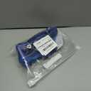 SCENEREAL Puppy Dog Harness with Leash Set for Small Medium Sized Dogs, Soft Mesh Step in Pet Harnesses and Leash, No Chock Plaid Adjustable No Pull Vest for Dogs Cats, Chihuahua,Bulldog (Blue M) (M: Chest Girth: 17"-21")