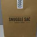 Snuggle Sac Checkered Throw Blanket for Couch, Super Soft Cozy Warm Knit Netural Decorative Fluffy Blankets, Reversible Buffalo Plaid Microfiber Throws for Sofa Bed, Plaid Beige, 50x60 Inches