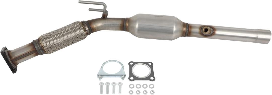 Front Catalytic Converter 2012-2014 For Volkswagen For Beetle,For Passat,2010-2014 For Volkswagen For Golf,2005-2014 For Volkswagen For Jetta,For Rabbit,Replace 54751,2.5L,EPA Compliant