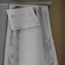 EDISHINE LED Corner Floor Lamp, Minimalist Dimmable Mood Light, Adjustable Height, 57.5" Tall Floor Lamp for Bedroom, Living Room, Home Office, 3000K Warm White Light, Silver