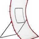 Franklin Sports Baseball Rebounders + Pitchback Nest - Pitch Return Trainer + Rebound Net with Attachable Pitching Target- All Angle Fielding Rebound Net for Grounders + Pop Flies, MLB Baseball Rebounder - 68 x 48 inch Rebounder Net