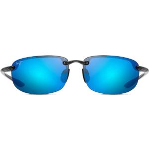 Maui Jim Ho'okipa Sport Sunglasses (Smoke Grey/Blue Hawaii)