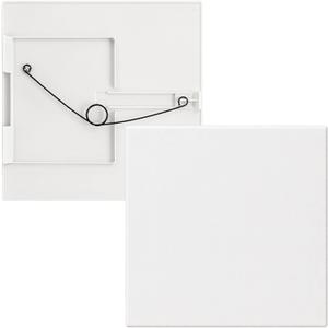 12"x12" Adjustable Spring Loaded Access Panel for Drywall,Plastic Drywall Ceiling Access Panel for Plumbing,White Wall Hole Cover Plate 12 Inches
