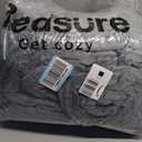 Bedsure GentleSoft Electric Blanket Queen Size - Soft Ribbed Flannel Heated Blanket with Dual Control, Heating with 10 Heat Settings & 10 Time Settings, 8 hrs Timer Auto Shut Off (84x90 inches, Grey)