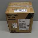 Electric Kettle,Temperature Adjustment, Stainless Steel Filter and Kettle, 1.7L Tea Kettle & Hot Water Boiler For Coffee & Tea, Automatic Shut Off, 1500W, Silver