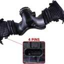 A6420901742 4pins Air Intake Duct With Air Mass Sensor 6420901642 For Mercedes-Benz GL350 ML280 GL320 C320 E280 350 G320 3.0L