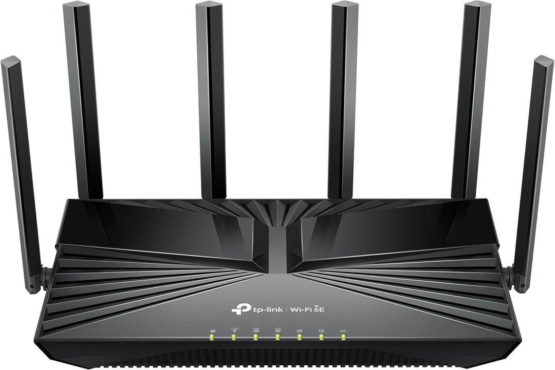 TP-Link Tri-Band 6-Stream Wi-Fi 6E Router - 6 Ghz Band - Speed up to 5.4 Gbps - Archer AXE5400