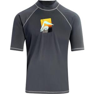 Kanu Surf Men's Mercury Rashguard UPF 50+ Sun Protection Swim Shirts Rash Guard (X-Large)