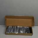 1.5"x1.5" Aluminum Deck Post Base Cover for Railings, Stairs, Patios, Porches - Split Post Skirt 8Pcs (Black)