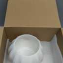 Sieral 3 Pcs Pumpkin Shape Ceramic Vase Fall Flower Vase 5.5 Inch White Ceramic Vase Pumpkin Flower Pot for Fall Thanksgiving Party Home Room Office Farmhouses Decoration