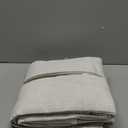 Natural Pinch Pleat Linen Curtains 82 Inch Length 2 Panels Set for Bedroom Dining Room Semi Sheer Linen Boho Farmhouse Neutral Window Curtains for Living Room Nursery Natural Cream 50x82