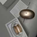 INIA 7-in-1 Red Light Therapy for Face and Neck Gua Sha Facial Massager Tool Device with Thermal and Cryo Mode for Puffiness & Firming Skincare Tool, Gold