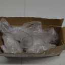 2Pcs Siver Kehail Crystal Metal Tea Light Candle Holder Set, 3-Arm Flower Shaped Crystal Votive Candlestick Holders for Table Centerpiece, Wedding Shower, Party and Home Decor (Silver)