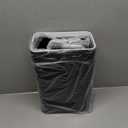 Bathroom Trash Can with Lid, KOEYLE 2 Pack 2.2 Gallon Automatic Touchless Garbage Can, Small Motion Sensor Smart Trash Can, Slim Waterproof Trash Bin for Bedroom, Bathroom, Office, Living Room (Black)