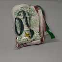 Christmas Throw Pillow Covers 16x16 Inch Set of 4, Christmas Tree Snowman Holly Jolly Let it Snow Red Xmas Decorative Pillow Cases Seasonal Winter Holiday Cushion Covers for Sofa Bed Couch